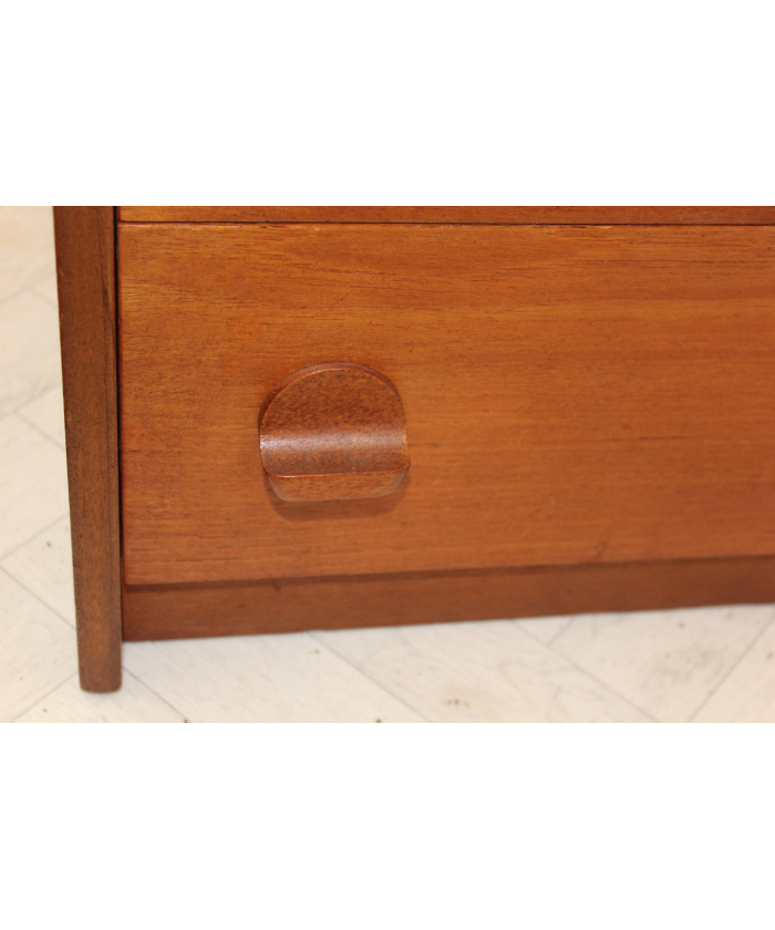 Mid Century Vintage STAG Teak Chest of 8 Drawers