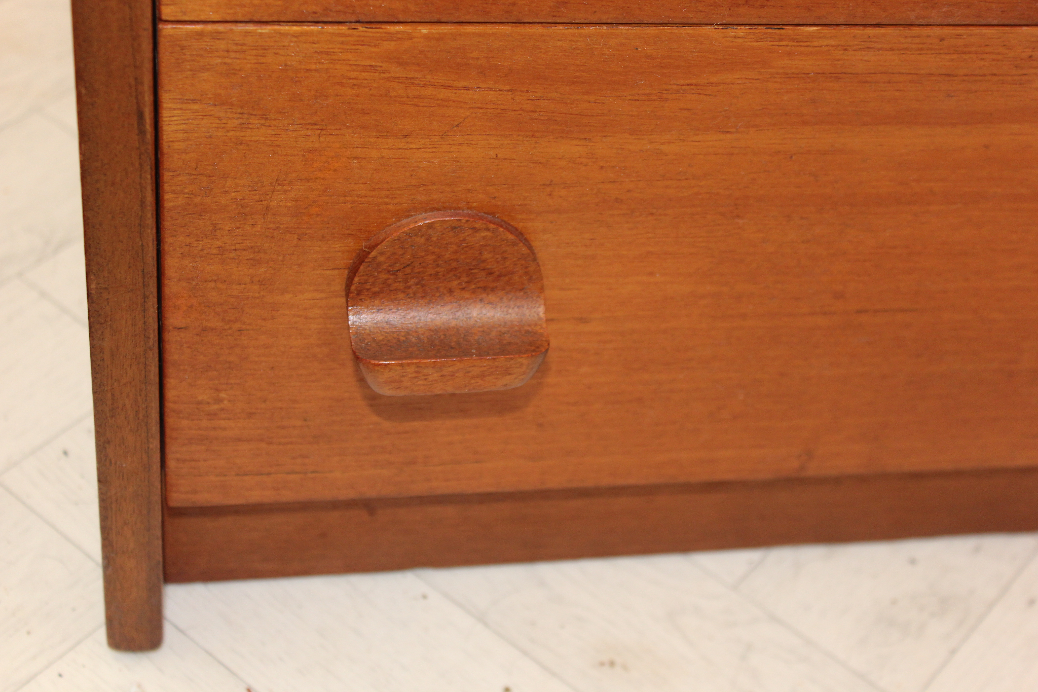Mid Century Vintage STAG Teak Chest of 8 Drawers