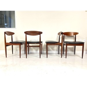 Kofod Larsen for G Plan, Set of 4 Dining Chairs