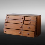 Mid Century Vintage STAG Teak Chest of 8 Drawers