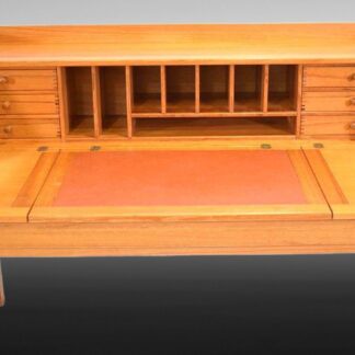 Mid-Century Danish Pine Desk by Andreas Hansen