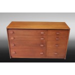 Mid Century Vintage STAG Teak Chest of 8 Drawers