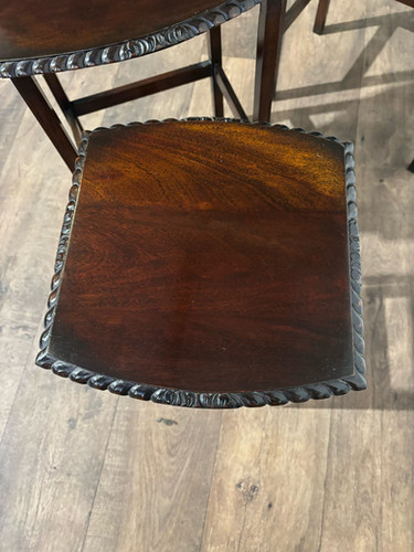 Mid Century Mahogany Nest Of Tables