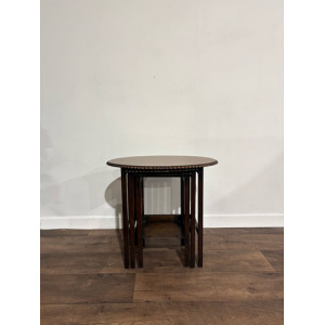 Mid Century Mahogany Nest Of Tables