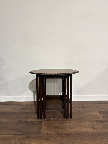 Mid Century Mahogany Nest Of Tables