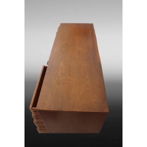 Mid Century Vintage STAG Teak Chest of 8 Drawers