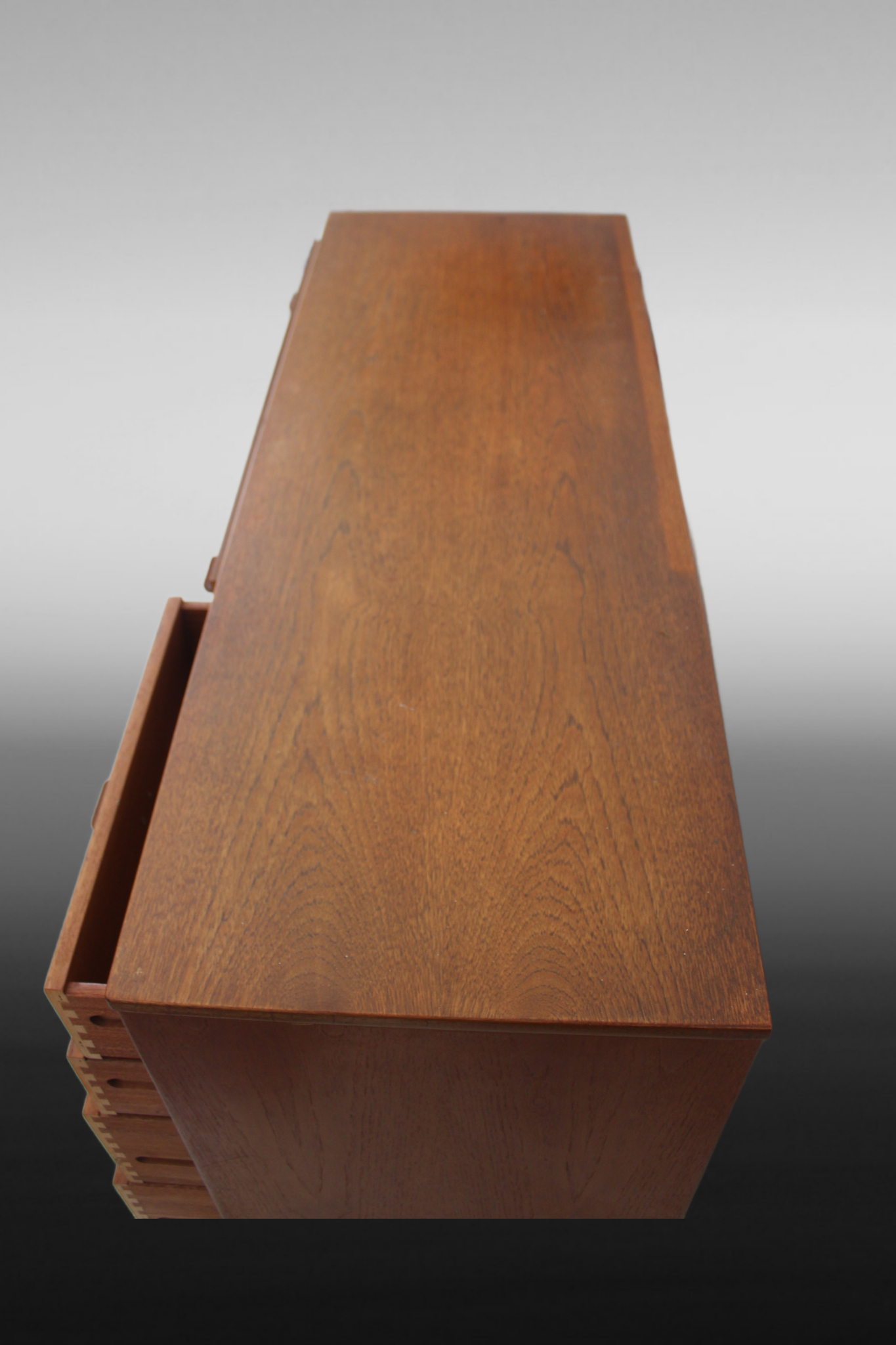 Mid Century Vintage STAG Teak Chest of 8 Drawers