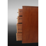Mid Century Vintage STAG Teak Chest of 8 Drawers