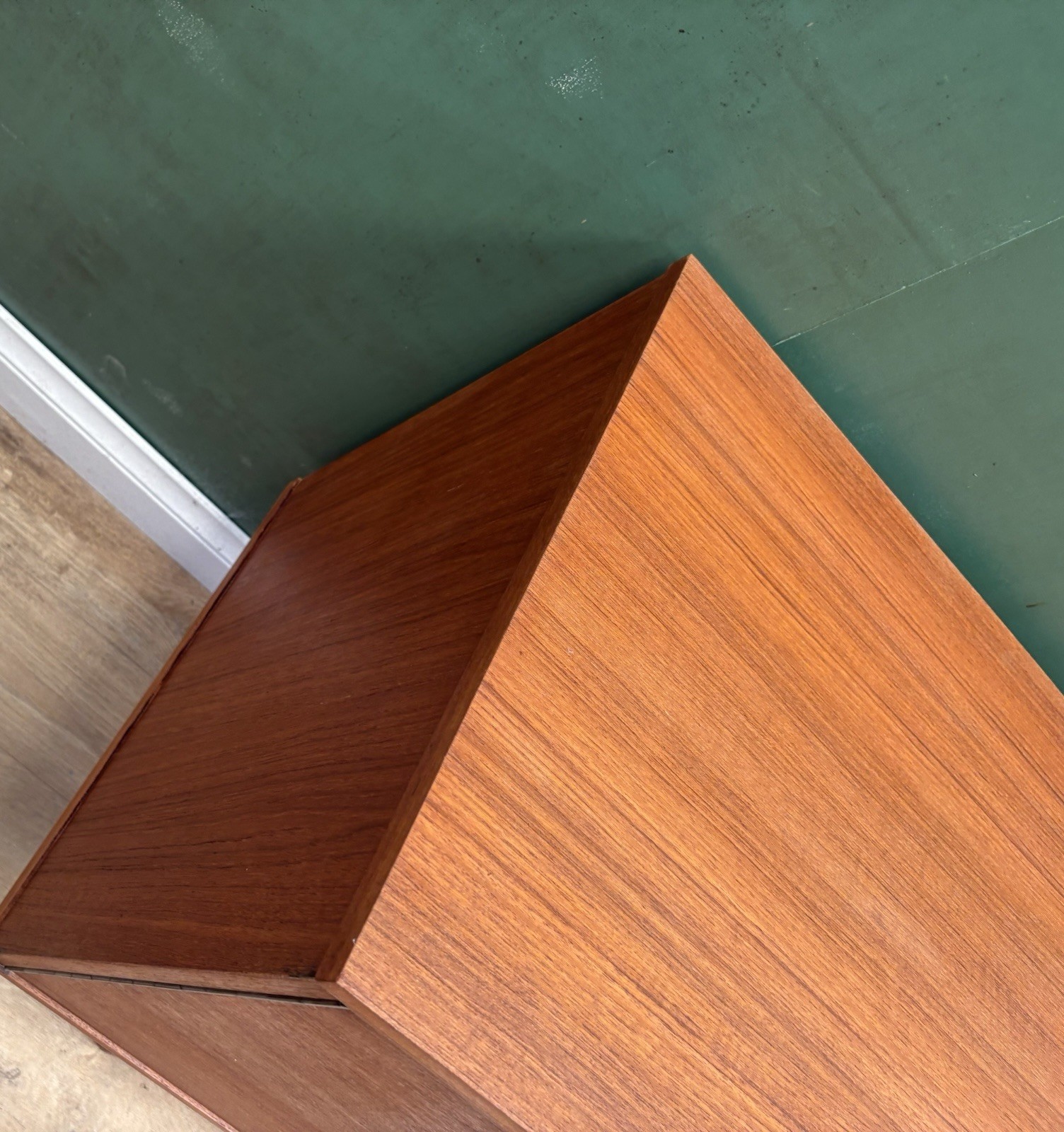 Mid Century Teak Compact Sideboard By Avalon Furniture-Courier