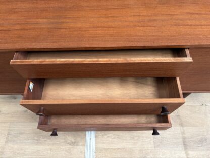 Mid Century Teak Compact Sideboard By Avalon Furniture-Courier