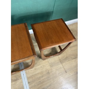 Mid Century Teak G Plan Nest Of Tables-Courier