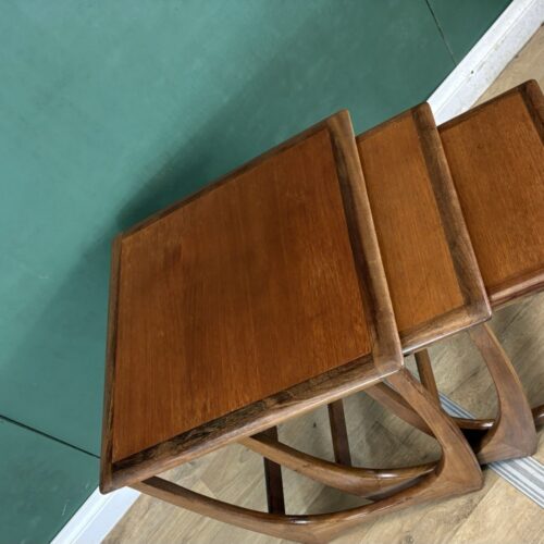 Mid Century Teak G Plan Nest Of Tables-Courier