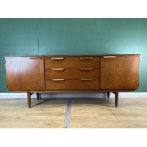Mid Century Teak Sideboard By Austin Suite Furniture-Courier