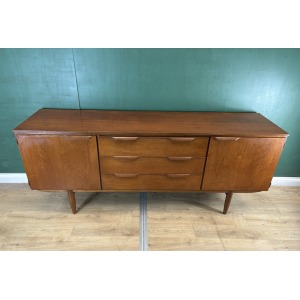Mid Century Teak Sideboard By Austin Suite Furniture-Courier