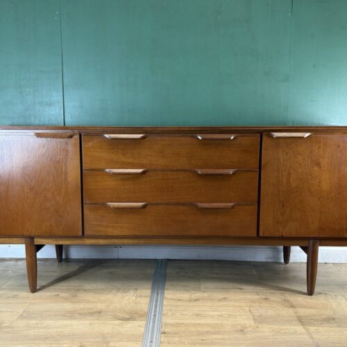 Mid Century Teak Sideboard By Austin Suite Furniture-Courier