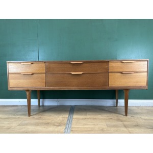 Mid Century Teak Sideboard By Austin Suite Furniture-Courier