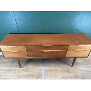 Mid Century Teak Sideboard By Austin Suite Furniture-Courier