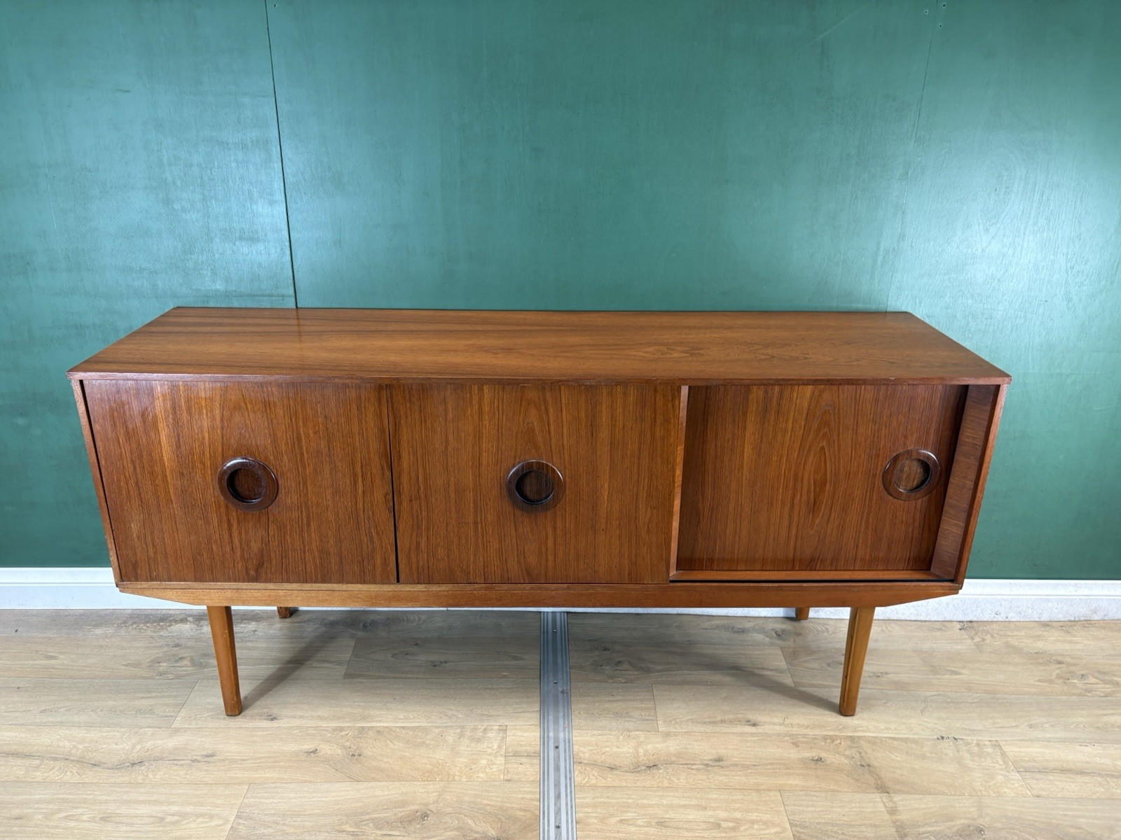 Mid Century Teak Sideboard By Avalon Furniture-Courier