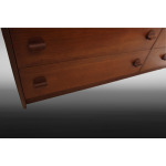 Mid Century Vintage STAG Teak Chest of 8 Drawers
