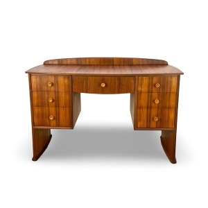 Mid Century Walnut Desk.