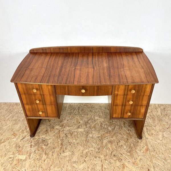 Mid Century Walnut Desk.