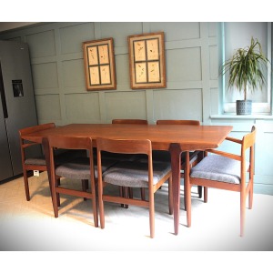 Mid-century modern dining set