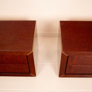 Pair of Nightstands by Gianluigi Gorgoni for Fratelli Turri, 1980