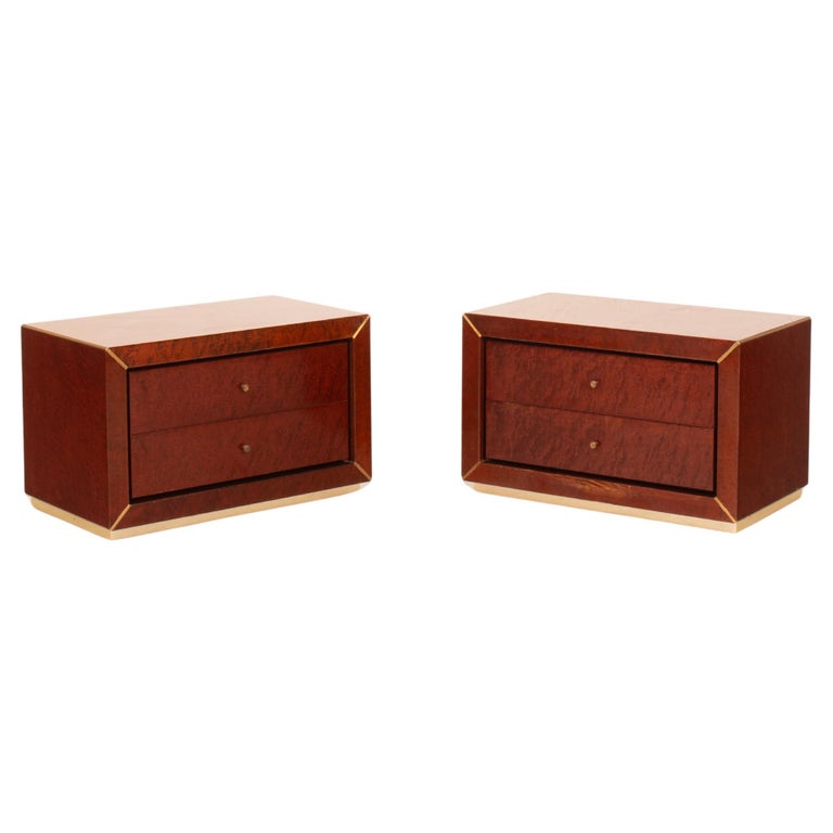 Pair of Nightstands by Gianluigi Gorgoni for Fratelli Turri, 1980