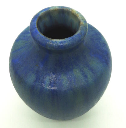 An antique French Art Deco pottery Pierrefonds crystalline glaze Vase C. 1920's - Image 3