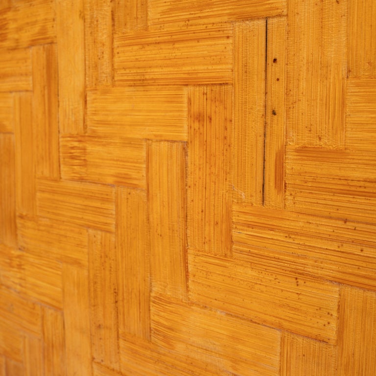 Pressed Bamboo Chest of Drawers by Southern Nurseries, 1970
