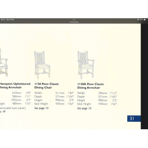 Set Of Three Ercol Penn Dining Chairs In Light Ash.