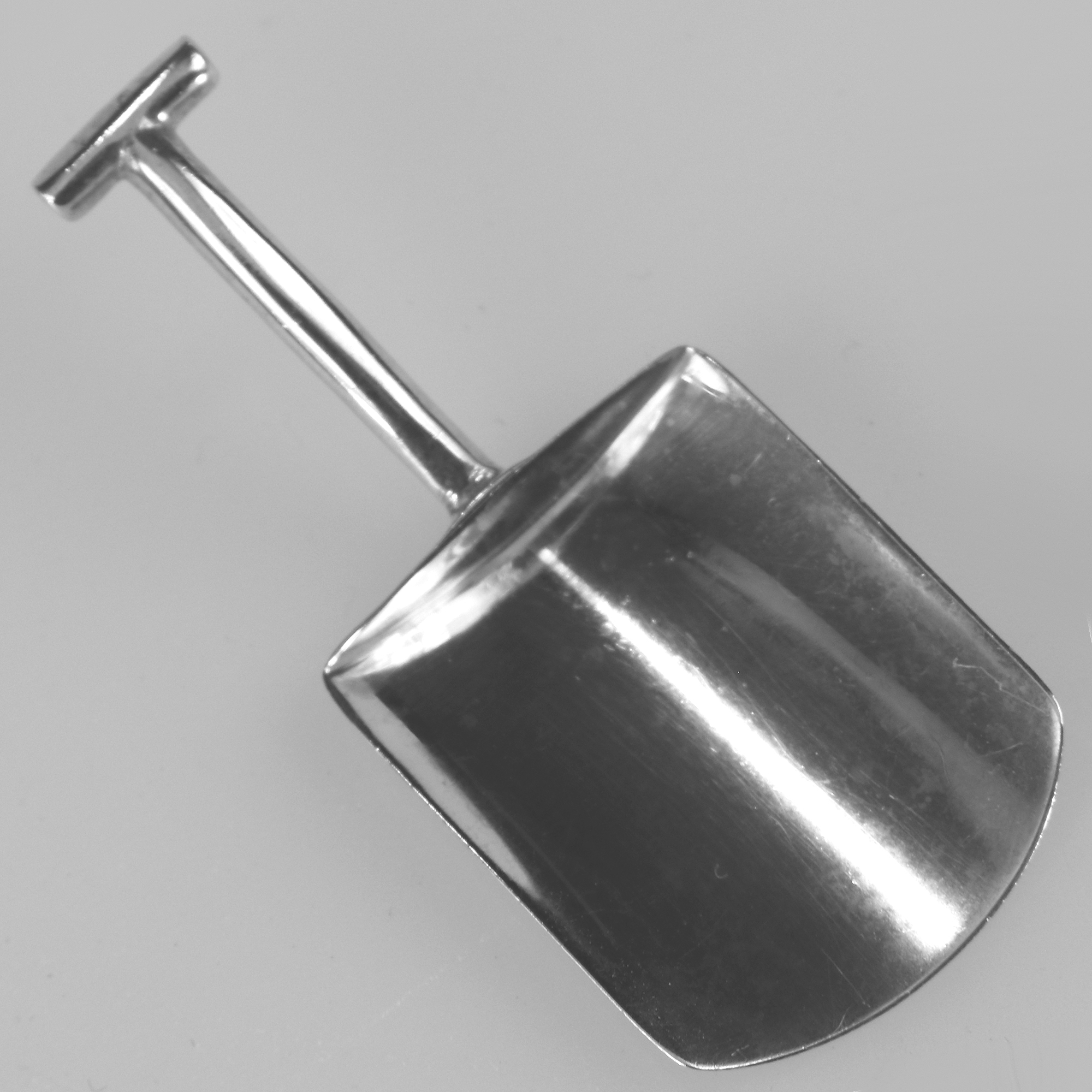 Art Deco antique English solid silver novelty Spade form Caddy Spoon C.1921