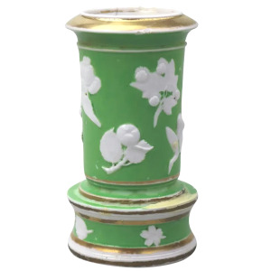 A very unusual antique Georgian Spode porcelain Spill Vase 2909 C.early 19thC