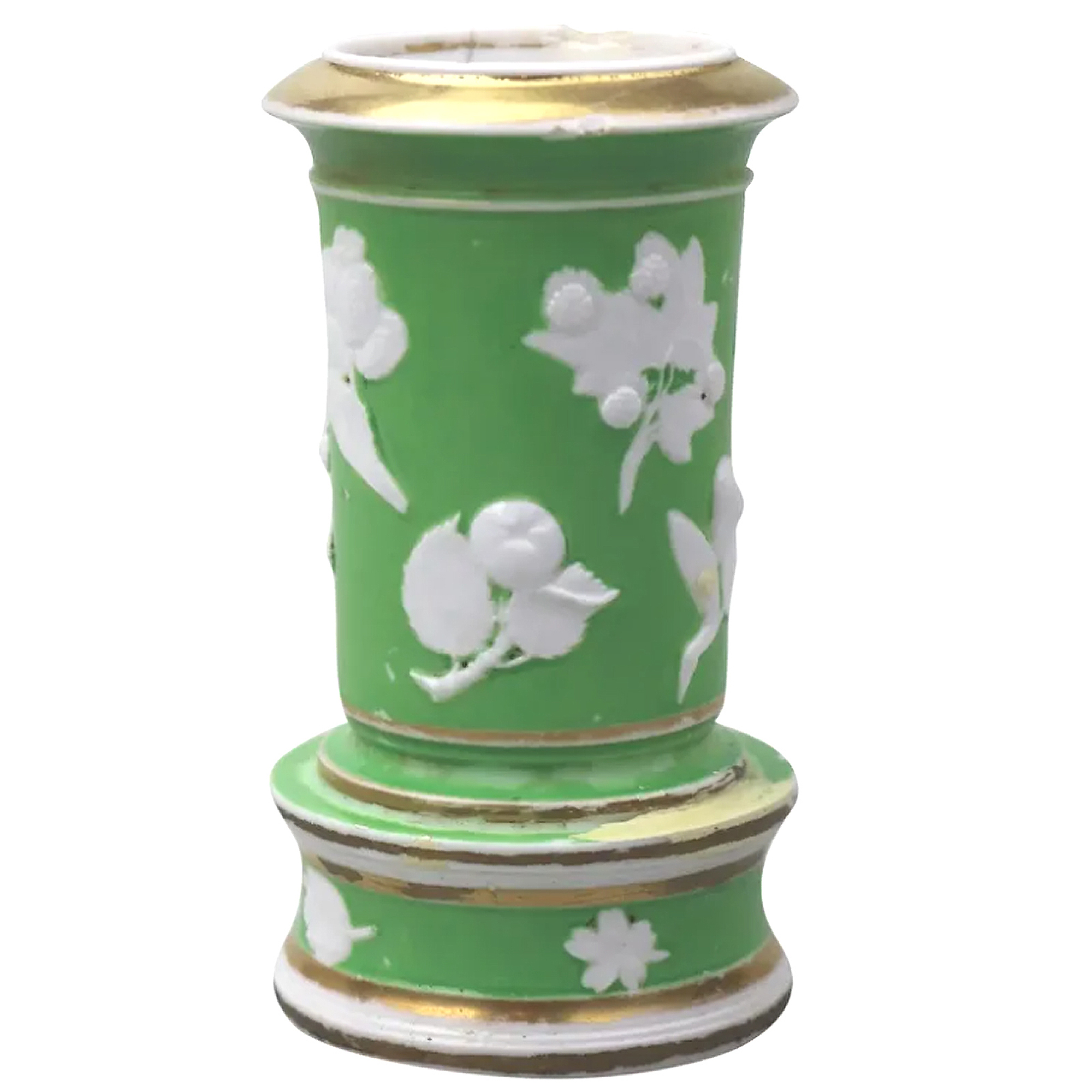 A very unusual antique Georgian Spode porcelain Spill Vase 2909 C.early 19thC