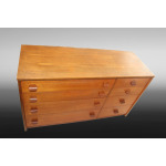 Mid Century Vintage STAG Teak Chest of 8 Drawers