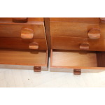 Mid Century Vintage STAG Teak Chest of 8 Drawers