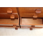 Mid Century Vintage STAG Teak Chest of 8 Drawers