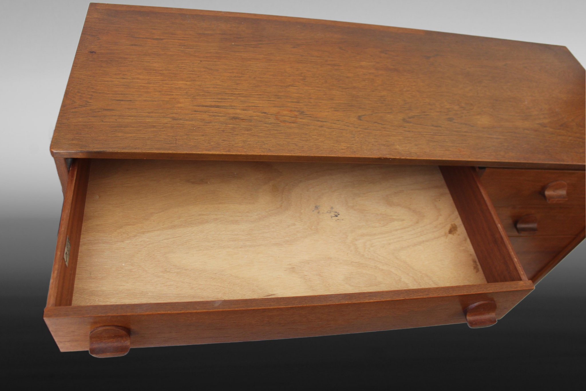 Mid Century Vintage STAG Teak Chest of 8 Drawers