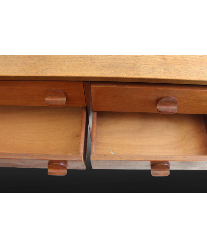 Mid Century Vintage STAG Teak Chest of 8 Drawers