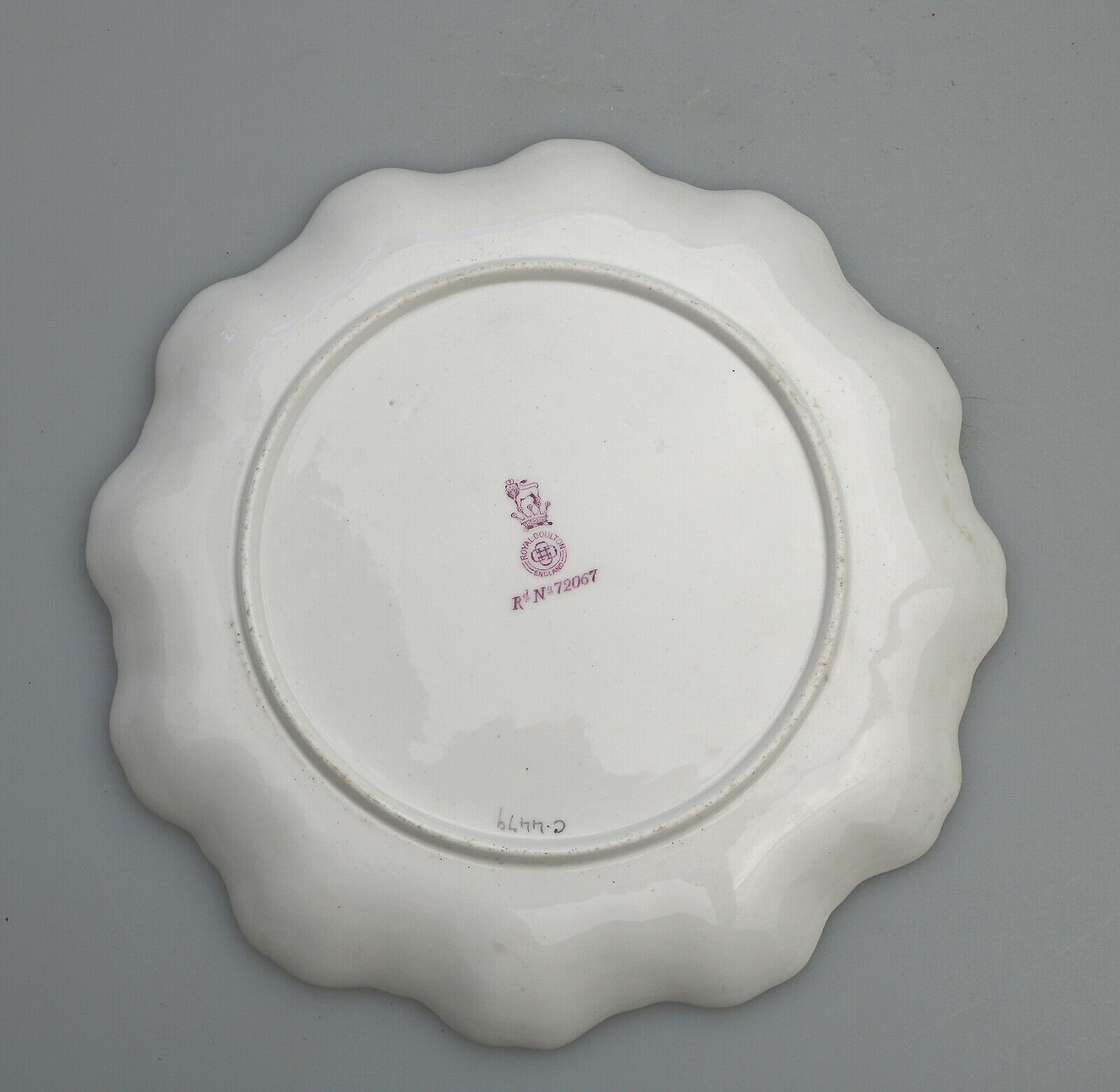 An exceptional & scarce antique Royal Doulton porcelain & Walker & Hall Strawberry Dessert Stand C.1887
