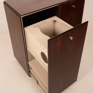 Torcello Bar Cabinet by Afra and Tobia Scarpa for Stildomus, Italy, 1960s