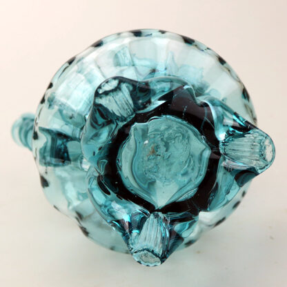 A good antique arts & crafts Art Glass novelty Venetian Basket C. 1st half 20thC - Image 8
