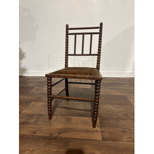 Victorian Mahogany Bobbin leg child's chair