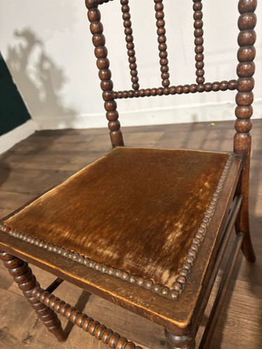 Victorian Mahogany Bobbin leg child's chair