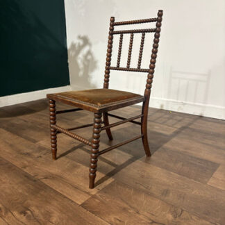 Victorian Mahogany Bobbin leg child's chair