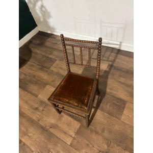 Victorian Mahogany Bobbin leg child's chair