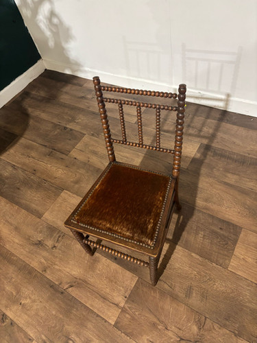 Victorian Mahogany Bobbin leg child's chair
