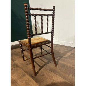 Victorian Mahogany Bobbin leg child's chair
