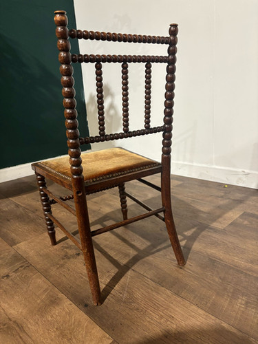 Victorian Mahogany Bobbin leg child's chair
