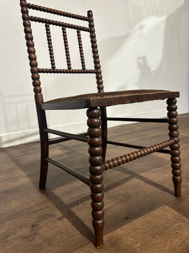 Victorian Mahogany Bobbin leg child's chair